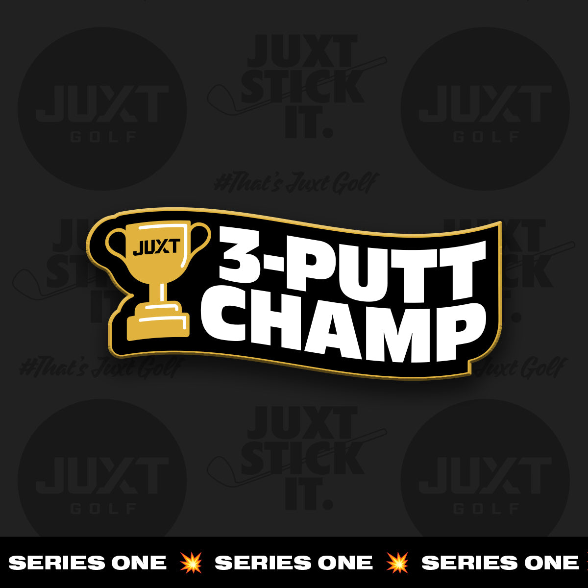 3-Putt Champ Golf Morale Patch