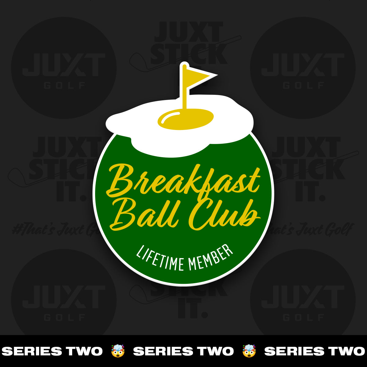 Breakfast Ball Club 3D Golf Morale Patch