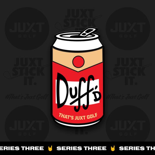 DUFF'D 3D Golf Morale Patch