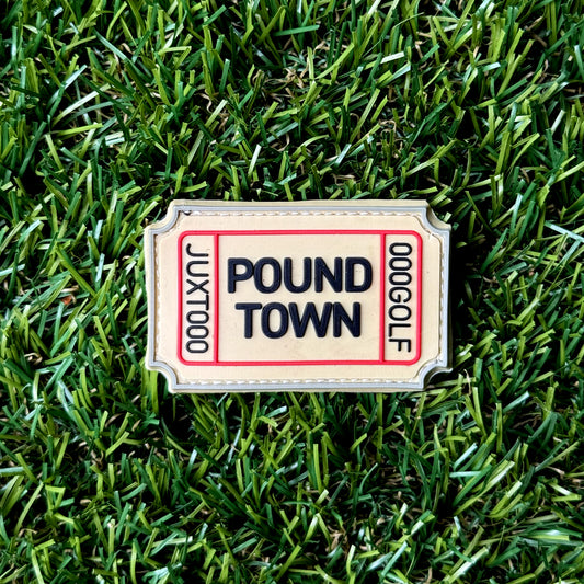 POUND TOWN Golf Morale Patch