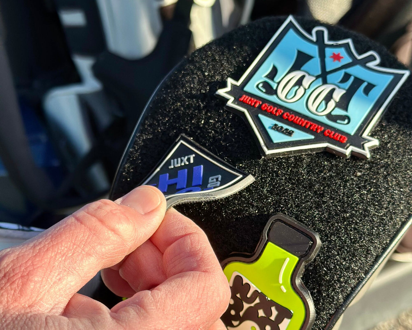 JUXT 'Stick It' Putter Headcover: PICK ANY 2 PATCHES
