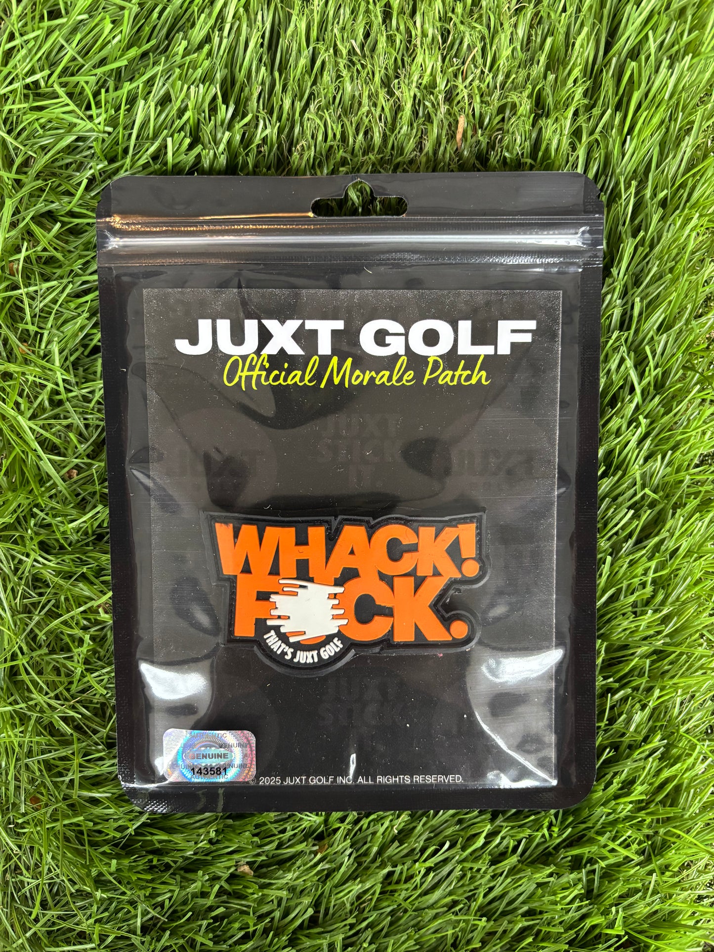 Whack! FCK. Golf Morale Patch