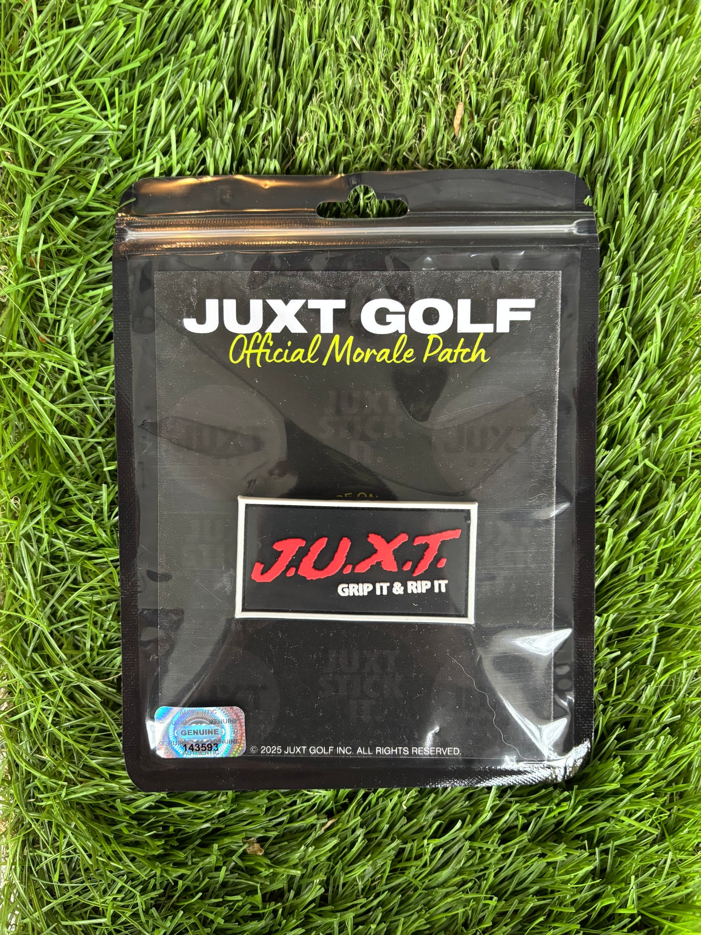 J.U.X.T. Golf Morale Patch