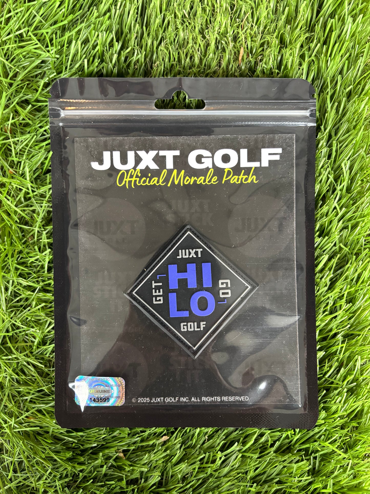 HI LO Golf Morale Patch