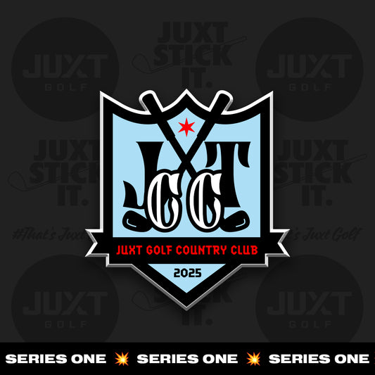 JUXT COUNTRY CLUB 3D Golf Morale Patch