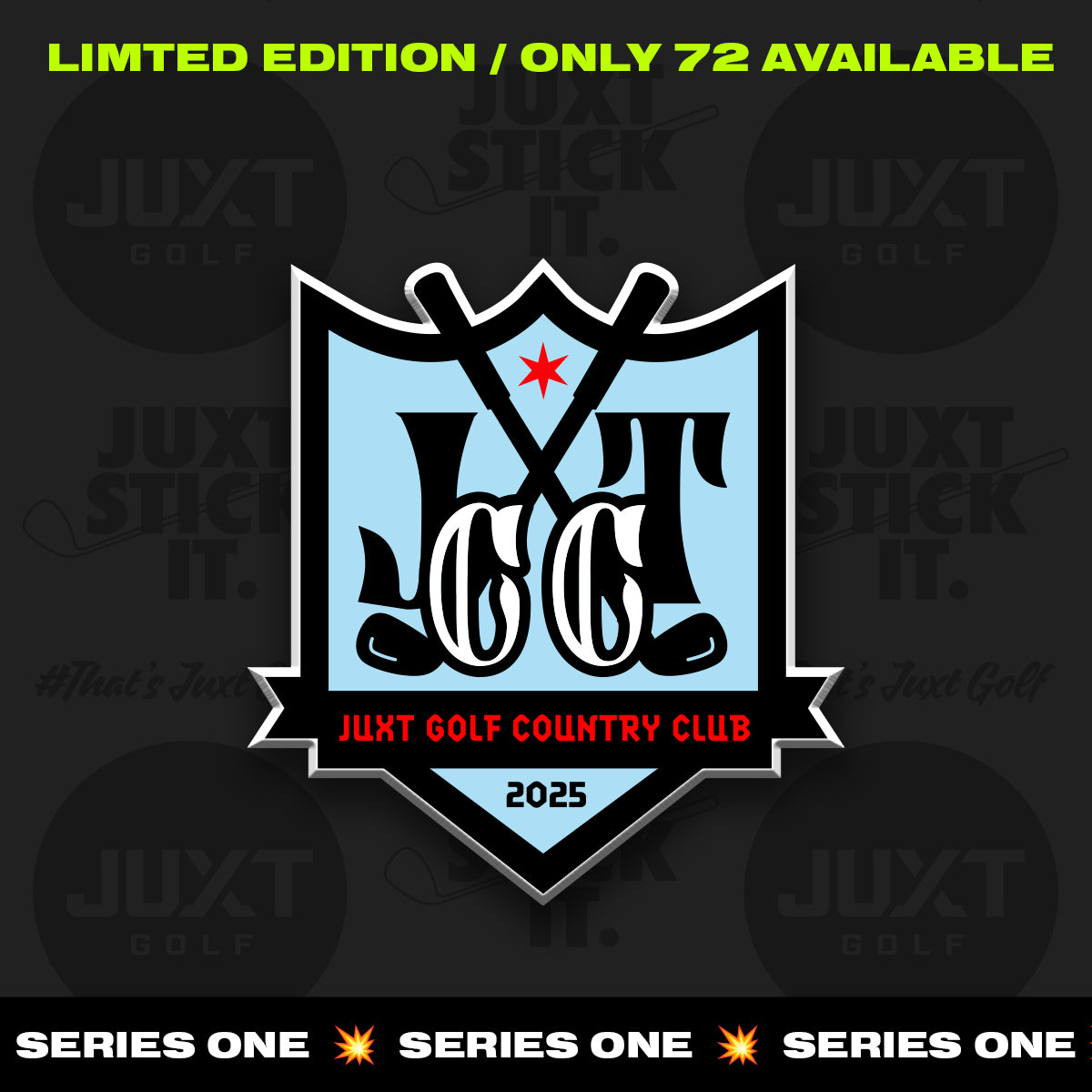 JUXT Country Club Golf Morale Patch