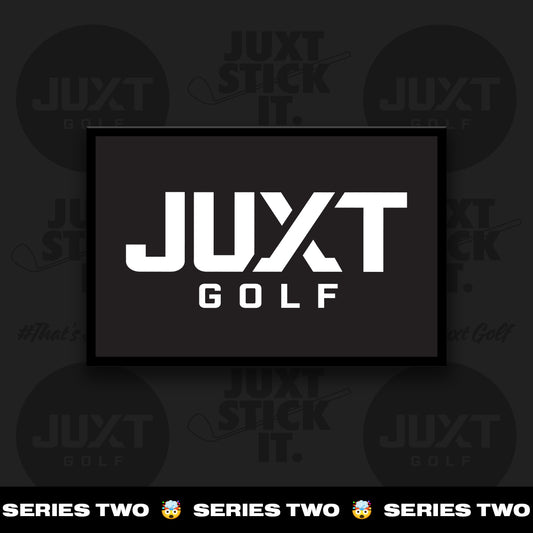 JUXT Logo B&W 3D Golf Morale Patch