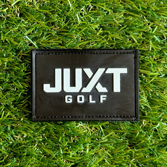 JUXT Logo B&W Golf Morale Patch