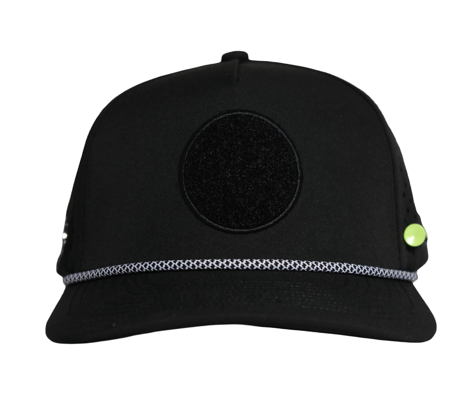 Blank black rope hat