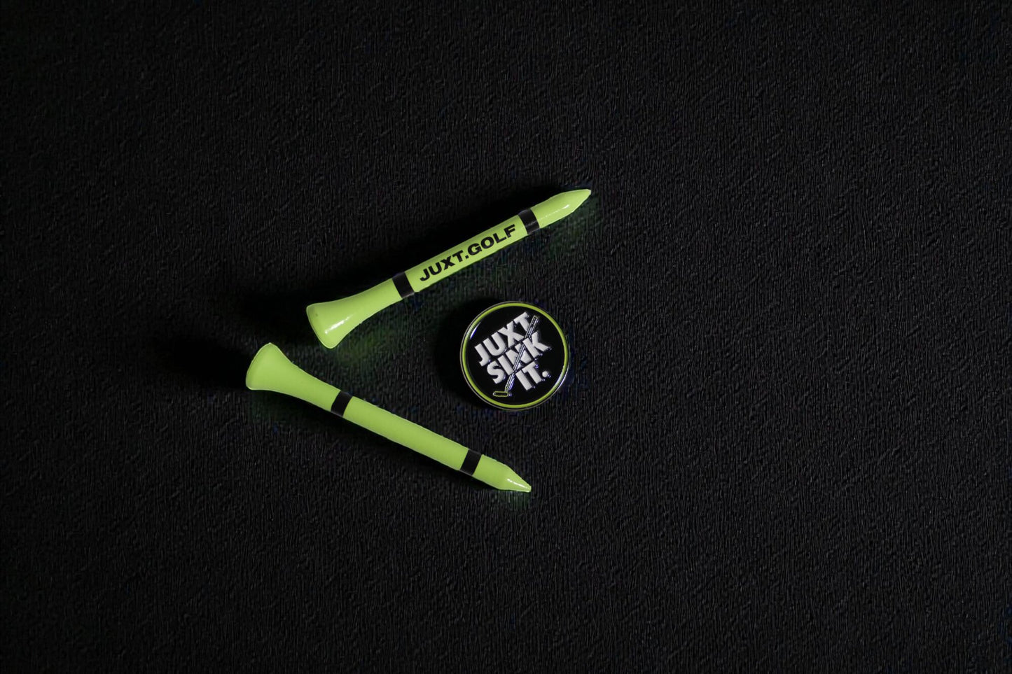 JUXT 'Stick it' Gray Rope Golf Hat - Pick 3 Patches!