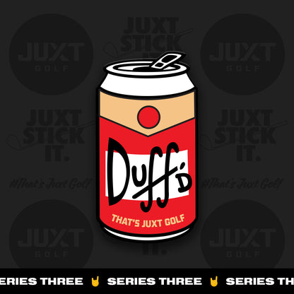 DUFF'D Golf Morale Patch