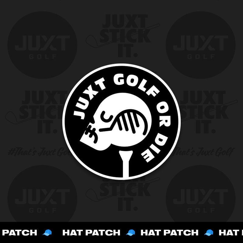 GOLF OR DIE Hat Patch