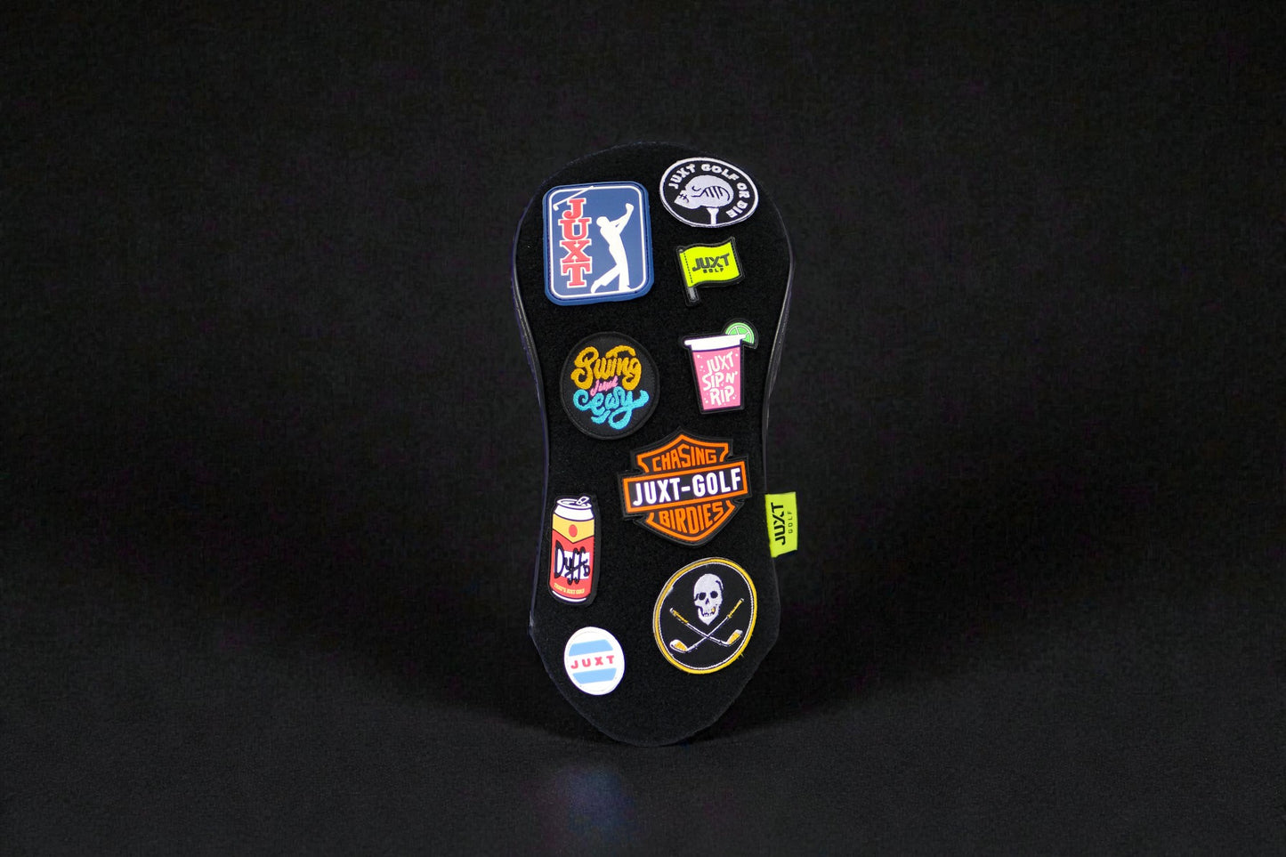 JUXT 'Stick It' Driver Headcover: PICK ANY 7 PATCHES