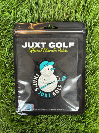 Angry Snowman Golf Morale Patch