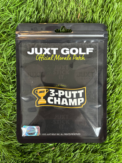 3-Putt Champ Golf Morale Patch