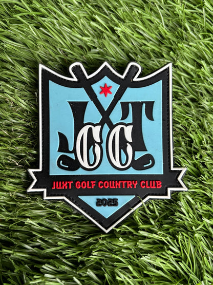 JUXT COUNTRY CLUB 3D Golf Morale Patch