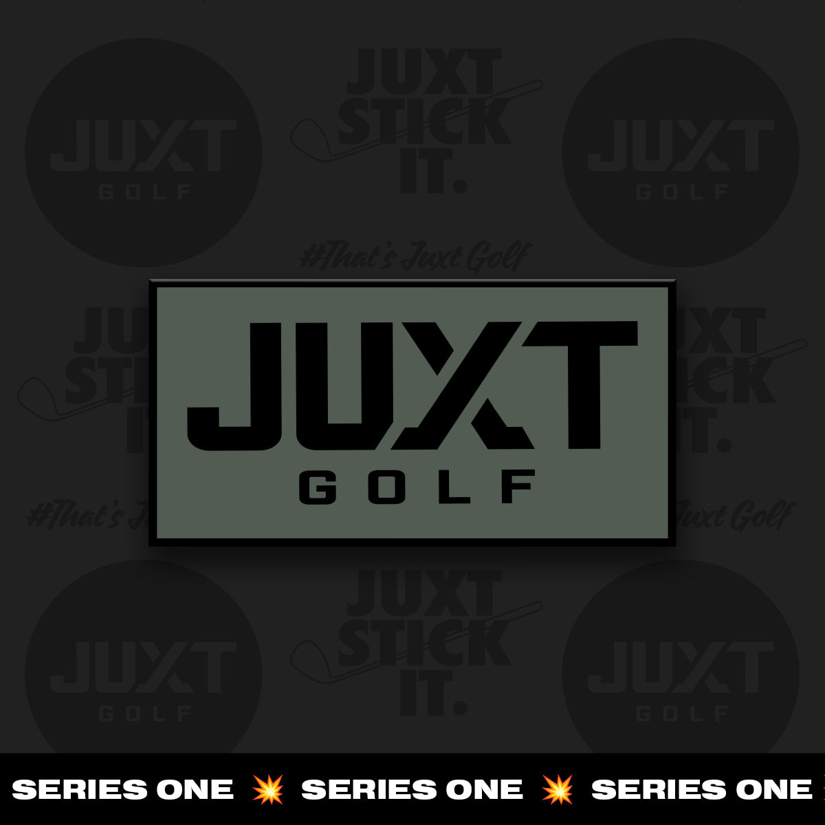 JUXT Golf Logo Morale Patch