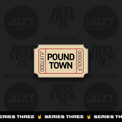 POUND TOWN Golf Morale Patch