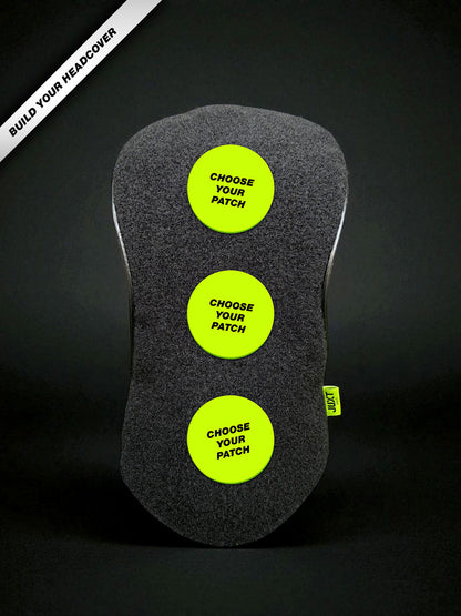 JUXT 'Stick It' Driver Headcover:  PICK 3 ANY PATCHES