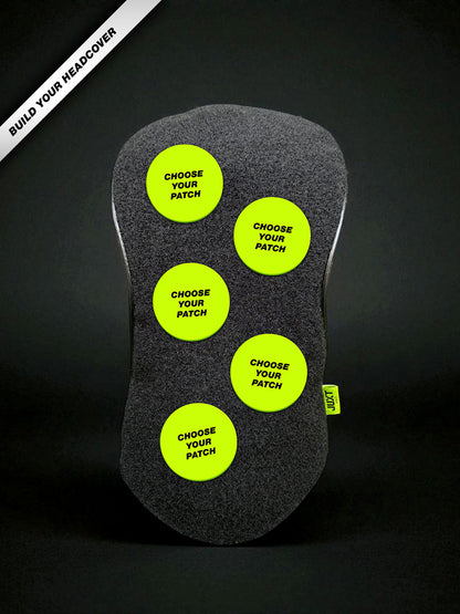 JUXT 'Stick It' Driver Headcover: PICK ANY 5 PATCHES