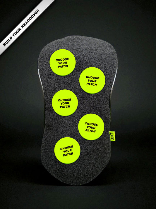 JUXT 'Stick It' Driver Headcover: PICK ANY 5 PATCHES