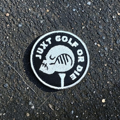 GOLF OR DIE Hat Patch