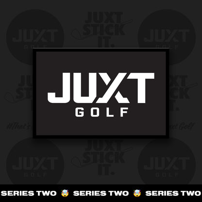 JUXT Logo B&W Golf Morale Patch