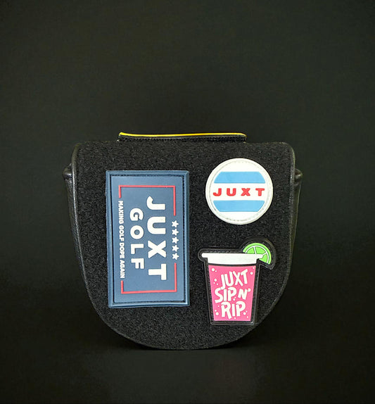 JUXT 'Stick It' Putter Headcover: PICK ANY 3 PATCHES