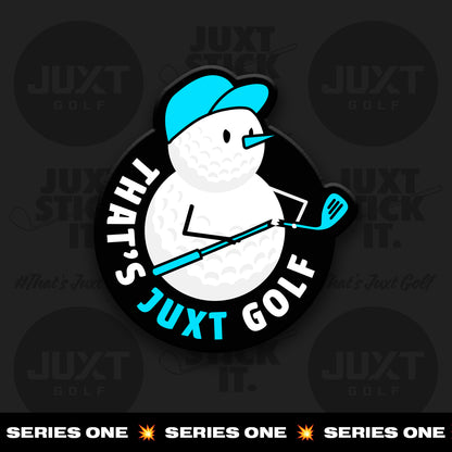 Angry Snowman Golf Morale Patch